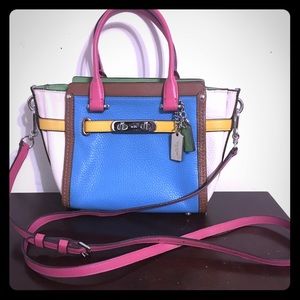 Coach multicolored purse